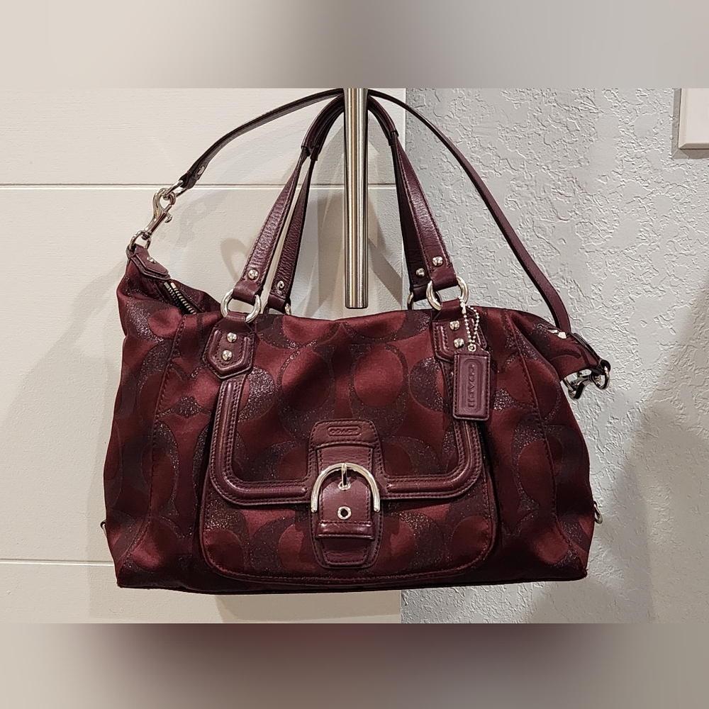 Coach Campbell Signature Legacy Bordeaux